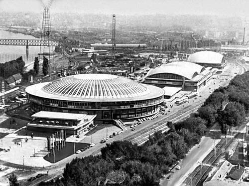 Белград. Белградская промышленная ярмарка. 1953. Архитектор М. Пантович и др.